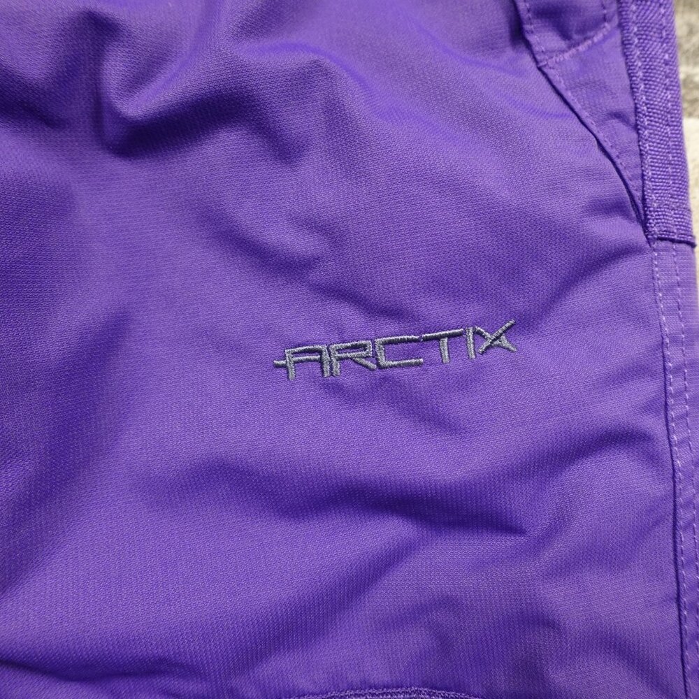 Arctix Snow Pants with Reinforced Knees and Seat girls' small (8) purple - Picture 2 of 12